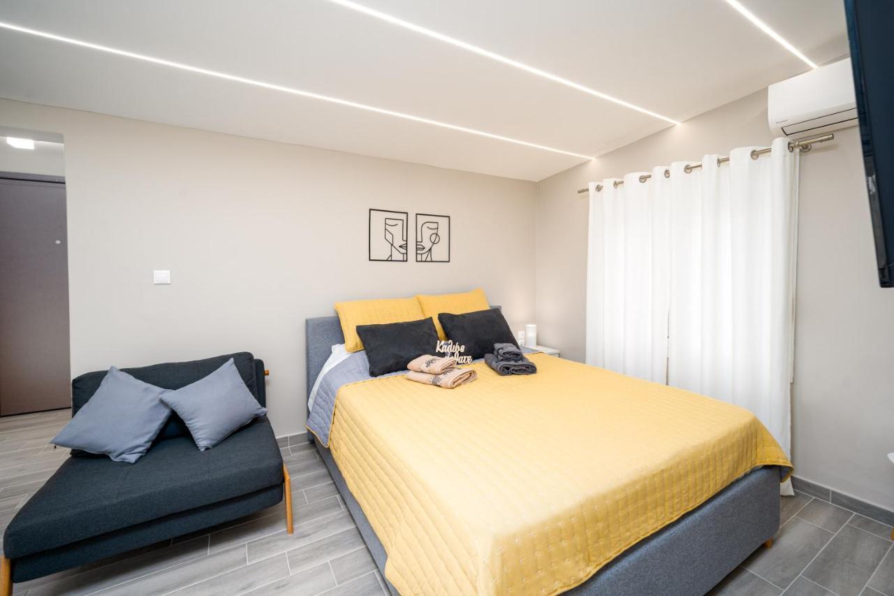 John'S City Center Roof Studio Flat -Panorama View Aigio Exterior foto